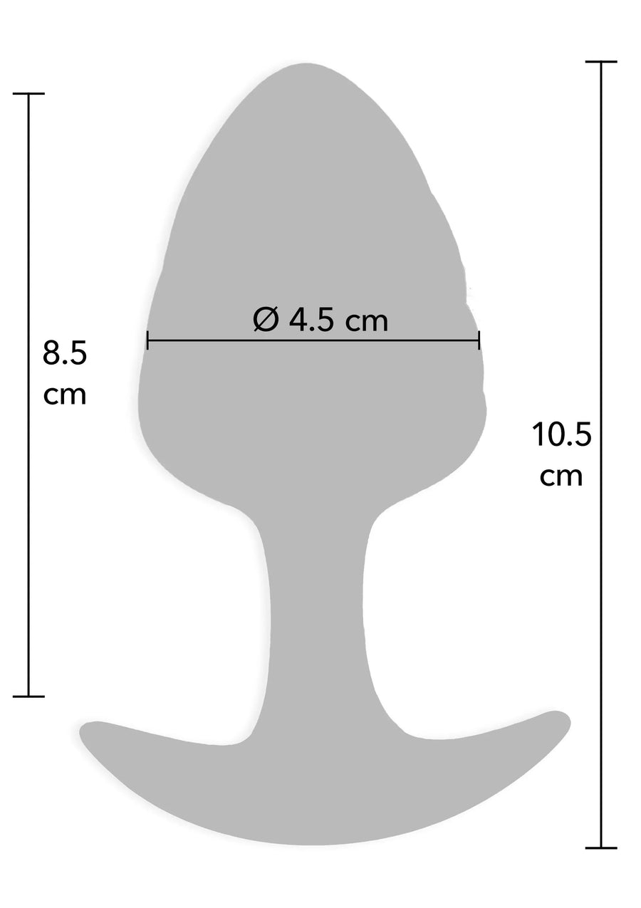 Crystal buttplug Large | Buttplug - ToyJoy | SIN&LACE