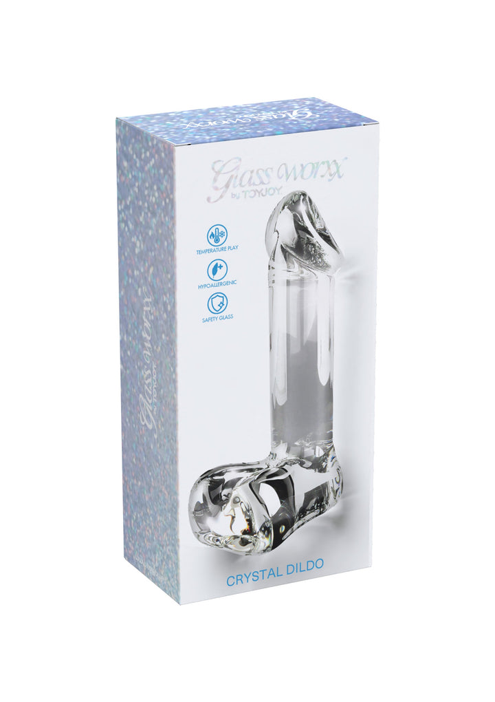 ToyJoy Crystal Cock glazen dildo