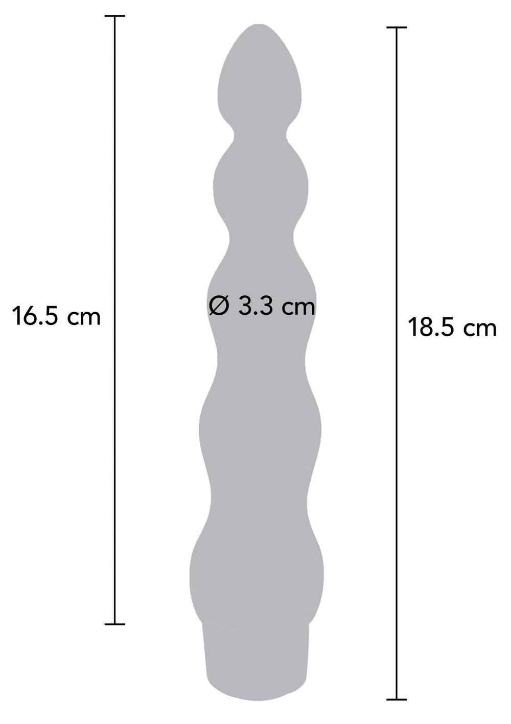 ToyJoy Stairway To Heaven XL Vibrator | Klassieke vibrator - ToyJoy | SIN&LACE