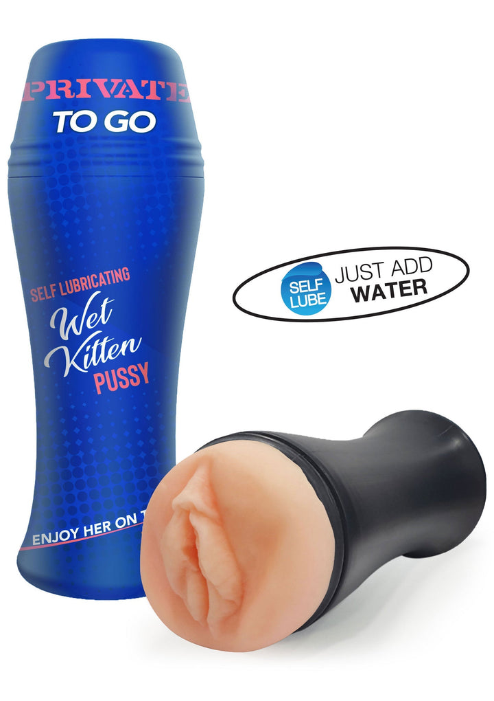 PRIVATE Wet Kitten Self Lube To Go masturbator