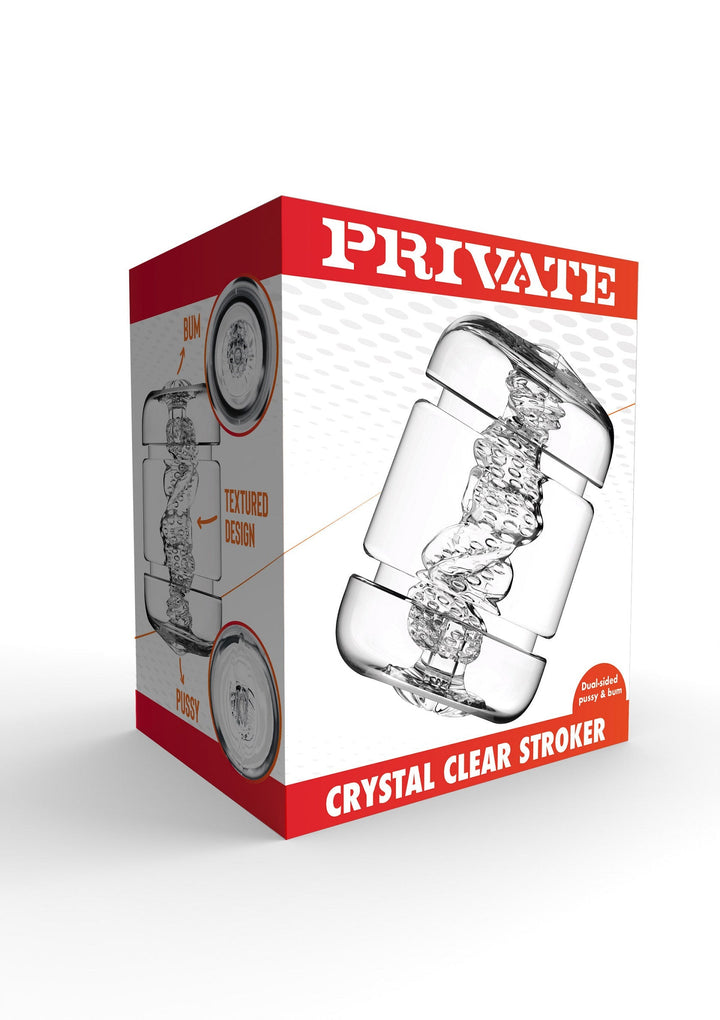 Private Crystal Clear Pussy & Bum masturbator