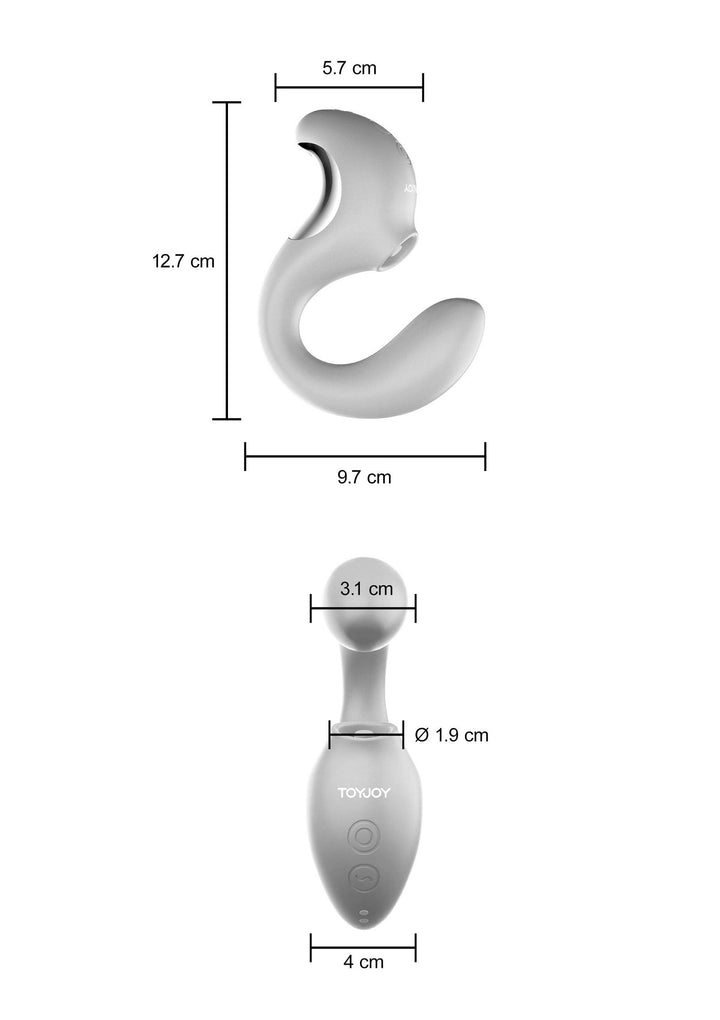ToyJoy Twist Clitoris Vibrator | Rabbit vibrator - ToyJoy | SIN&LACE