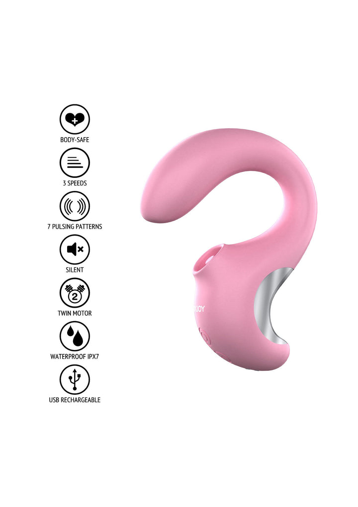 ToyJoy Twist Clitoris Vibrator | Rabbit vibrator - ToyJoy | SIN&LACE