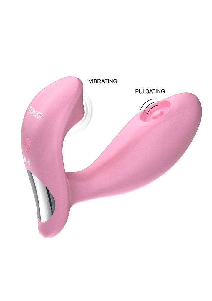 ToyJoy Flamingo Pulserende G-spot Vibrator | Rabbit vibrator - ToyJoy | SIN&LACE
