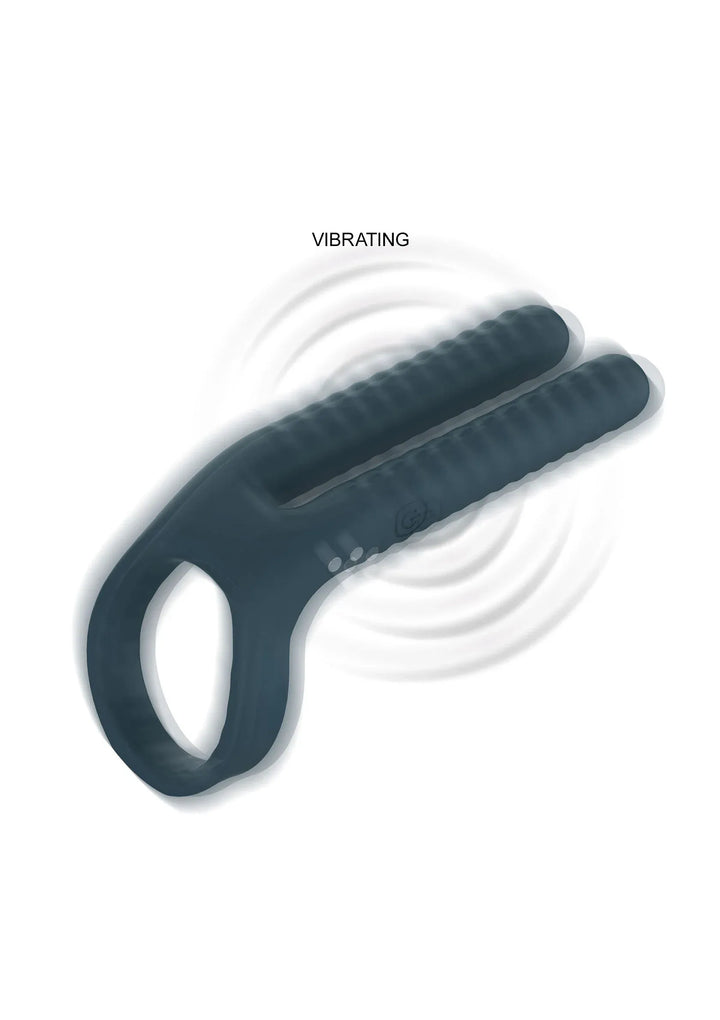 Fushion Vibrerende Couple Cockring | Cockring - ToyJoy | SIN&LACE