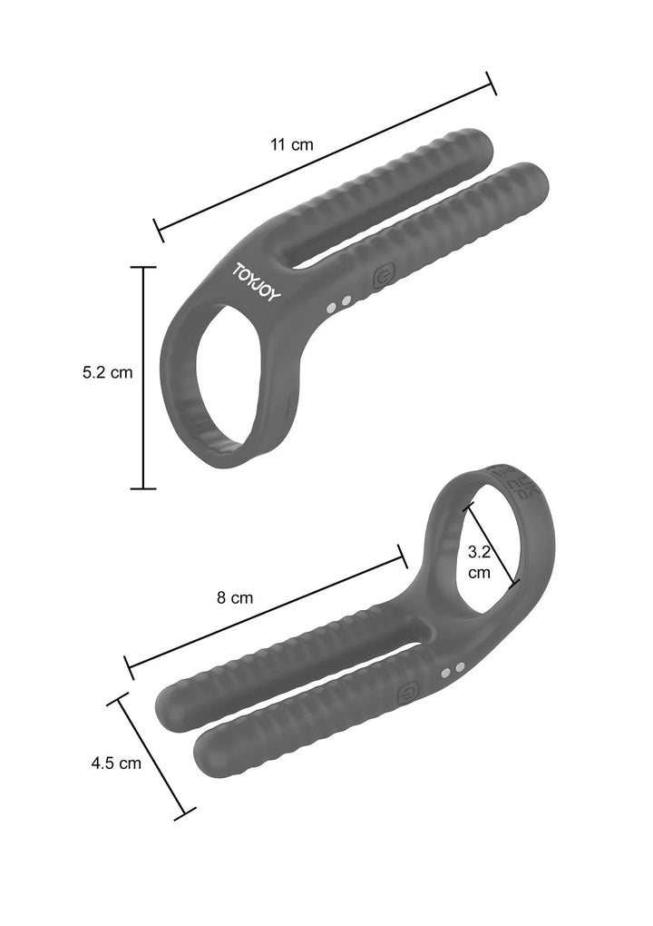 Fushion Vibrerende Couple Cockring | Cockring - ToyJoy | SIN&LACE