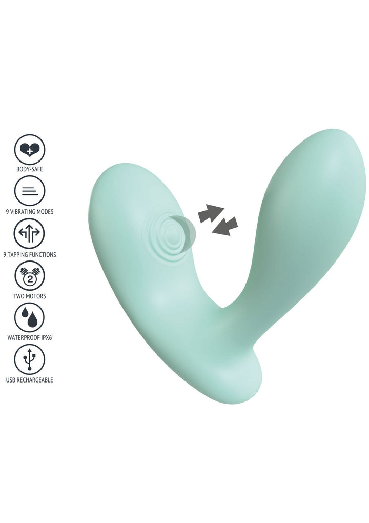 Xocoon DuoVibe II Stotende Vibrator | Clitoris vibrator - Xocoon | SIN&LACE