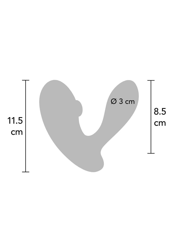 Xocoon DuoVibe II Stotende Vibrator | Clitoris vibrator - Xocoon | SIN&LACE