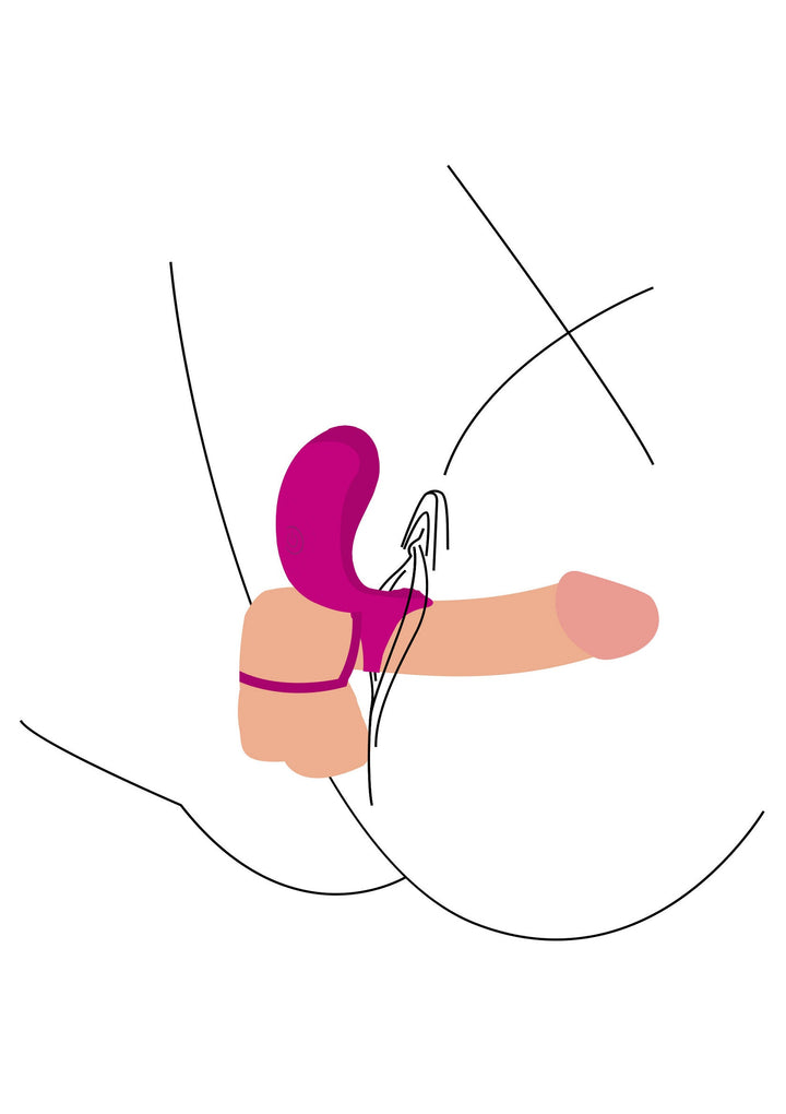 Xocoon Couples Stimulator Ring | Clitoris vibrator - Xocoon | SIN&LACE
