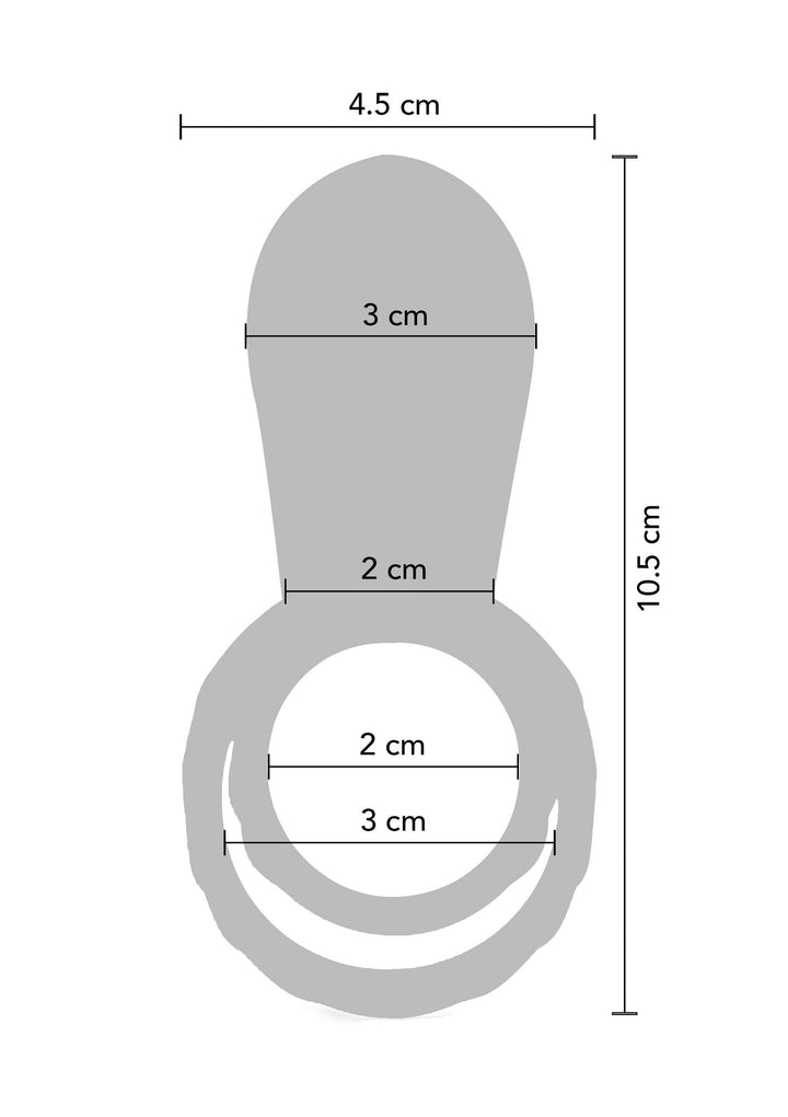 Xocoon Couples Stimulator Ring | Clitoris vibrator - Xocoon | SIN&LACE