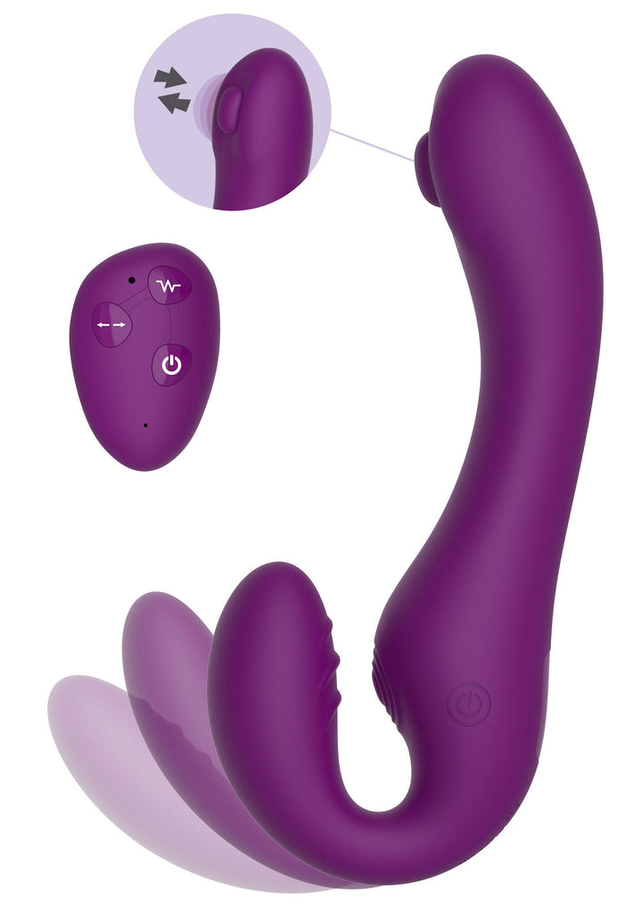 Strapless Strap-On Pulse Vibrator - productafbeelding 1