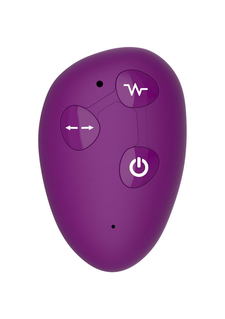 Strapless Strap-On Pulse Vibrator - Paars - afbeelding 10