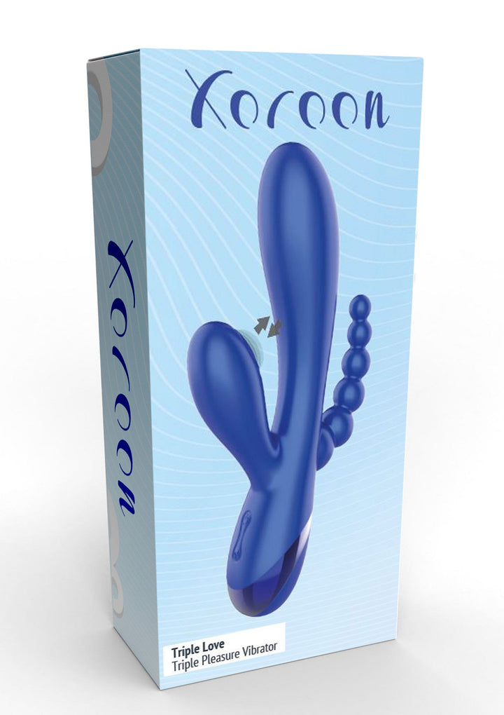 Xocoon Triple Love Vibrator | Clitoris vibrator - Xocoon | SIN&LACE