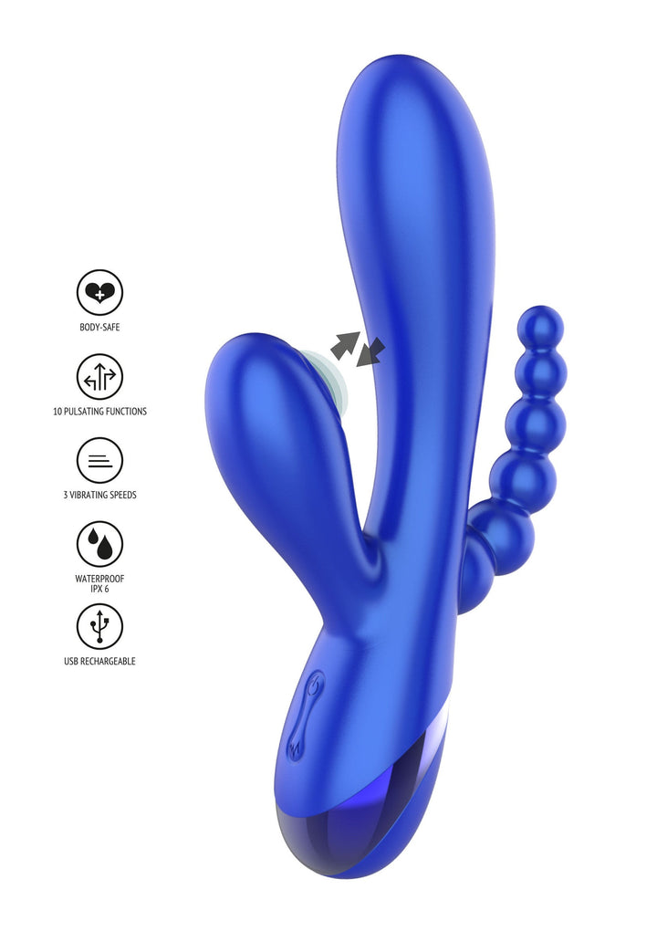 Xocoon Triple Love Vibrator | Clitoris vibrator - Xocoon | SIN&LACE