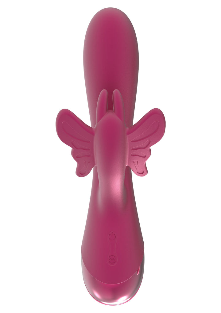 ToyJoy Butterfly Love Rabbit Vibrator Roze - productfoto 3 | SIN&LACE
