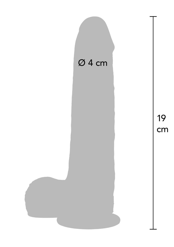 ToyJoy Realistische Vibrerende Foreskin Dildo Caramel - productfoto 7 | SIN&LACE