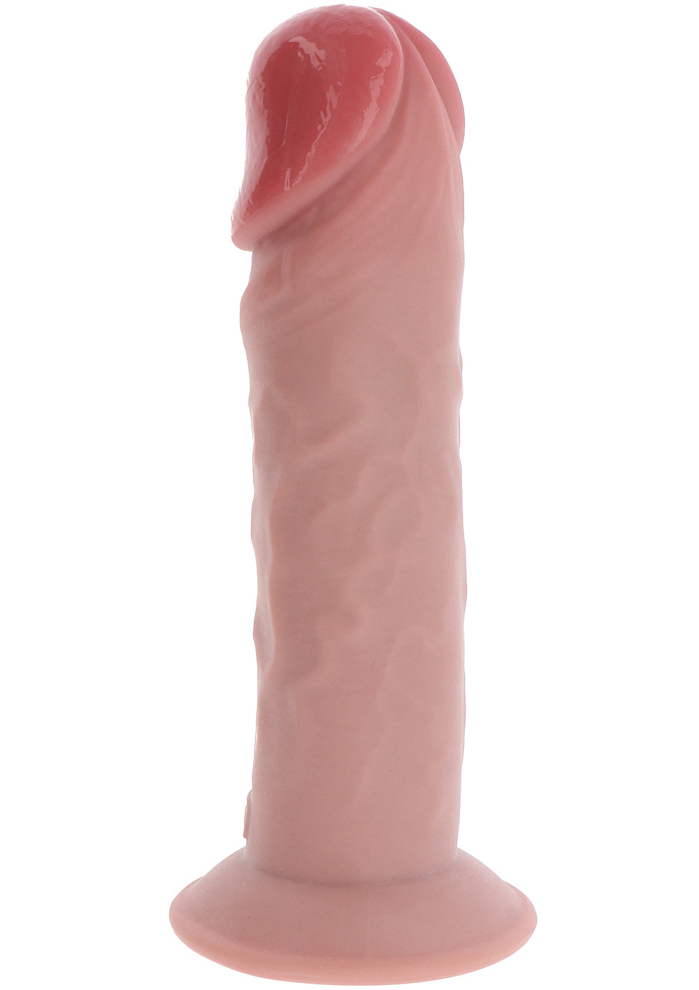 Deluxe Dual Density Thick Dong TPE 23 cm - Huidskleur - afbeelding 2