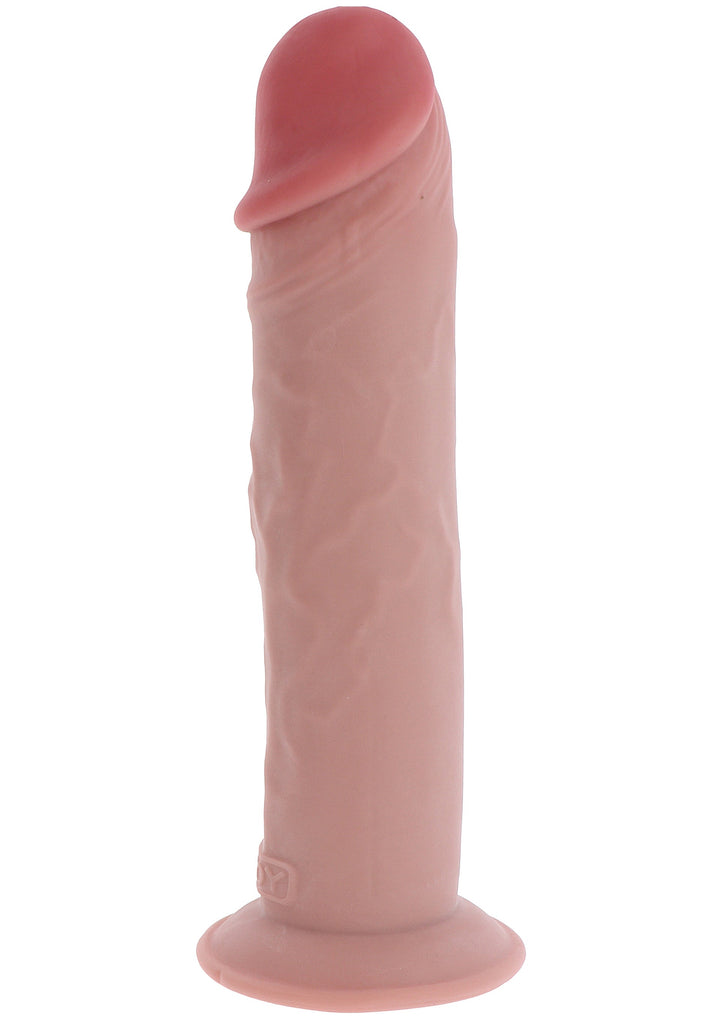Deluxe Dual Density Thick Dong TPE 29.5cm - Huidskleur - afbeelding 5