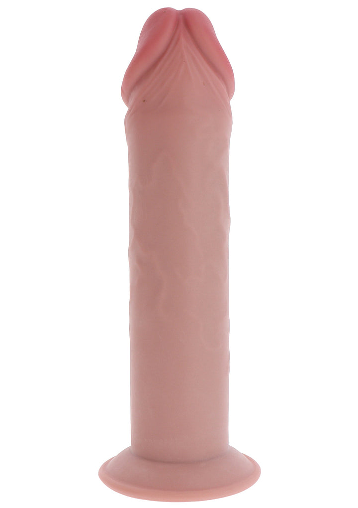 Deluxe Dual Density Thick Dong TPE 29.5cm - Huidskleur - afbeelding 6