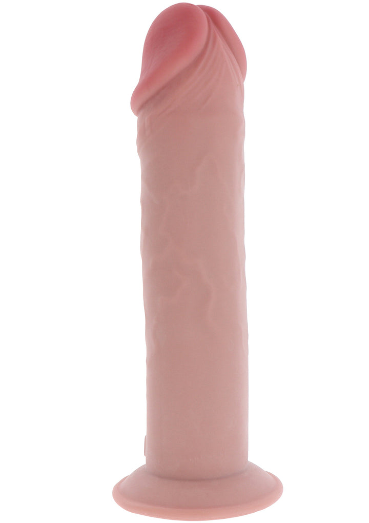 Deluxe Dual Density Thick Dong TPE 29.5cm - Huidskleur - afbeelding 8