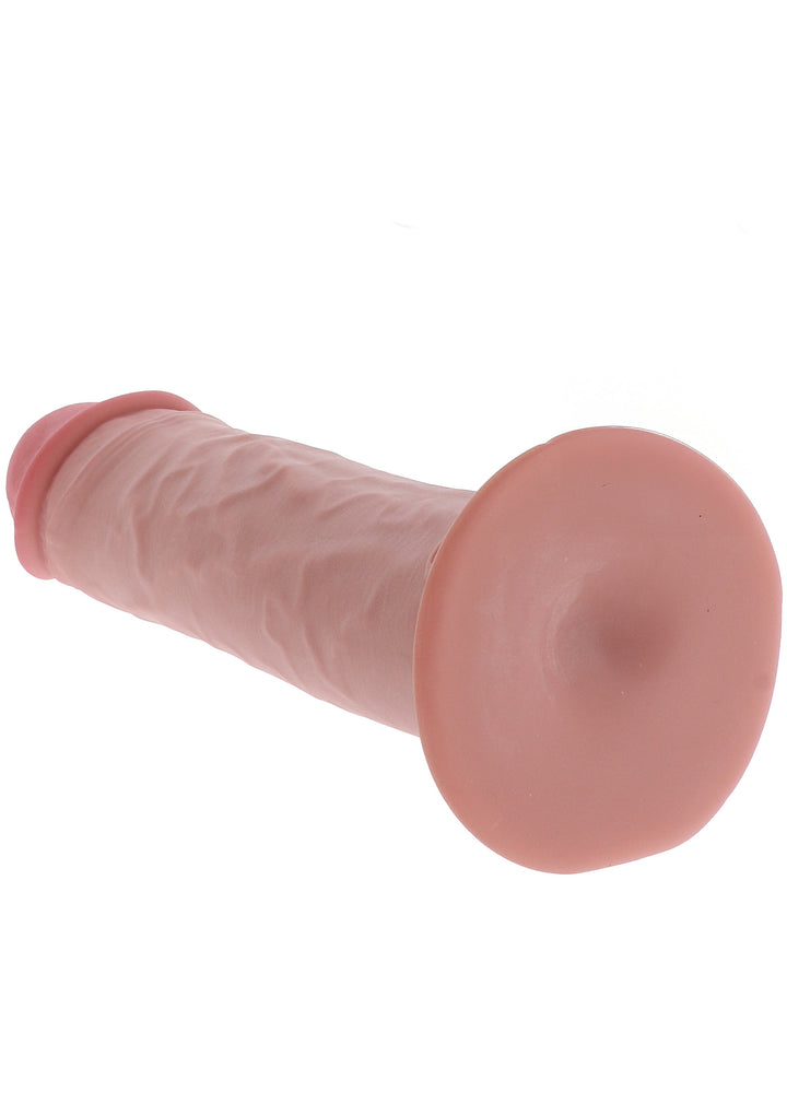 Deluxe Dual Density Thick Dong TPE 29.5cm - Huidskleur - afbeelding 10