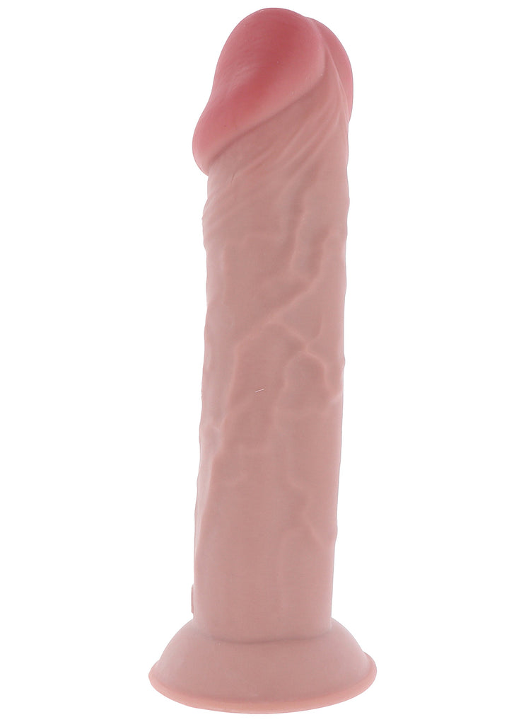 Deluxe Dual Density Thick Dong TPE 35.5cm - Huidskleur - afbeelding 8