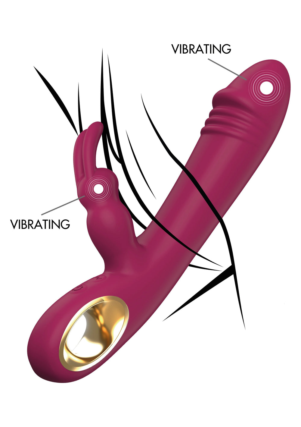 ToyJoy Taygeta Pleasure Rabbit | Rabbit vibrator - ToyJoy | SIN&LACE