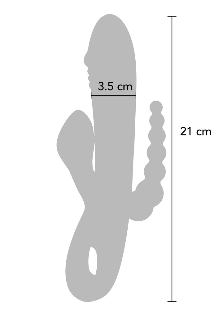 ToyJoy Caleona Triple Temptation | Clitoris vibrator - ToyJoy | SIN&LACE