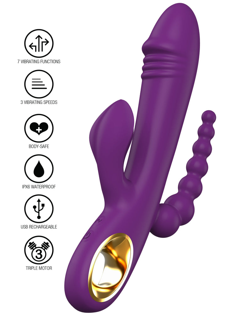 ToyJoy Caleona Triple Temptation | Clitoris vibrator - ToyJoy | SIN&LACE
