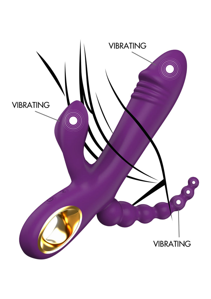 ToyJoy Caleona Triple Temptation | Clitoris vibrator - ToyJoy | SIN&LACE