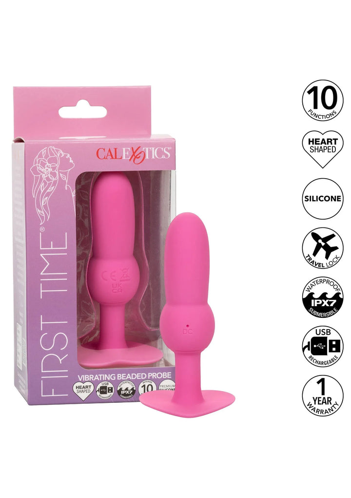 Vibrerende Beaded Probe | Buttplug - CalExotics | SIN&LACE