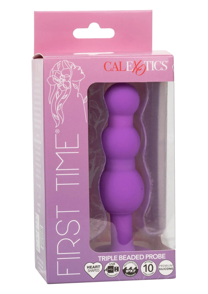 CalExotics Triple Beaded Probe | Anaalkralen - CalExotics | SIN&LACE