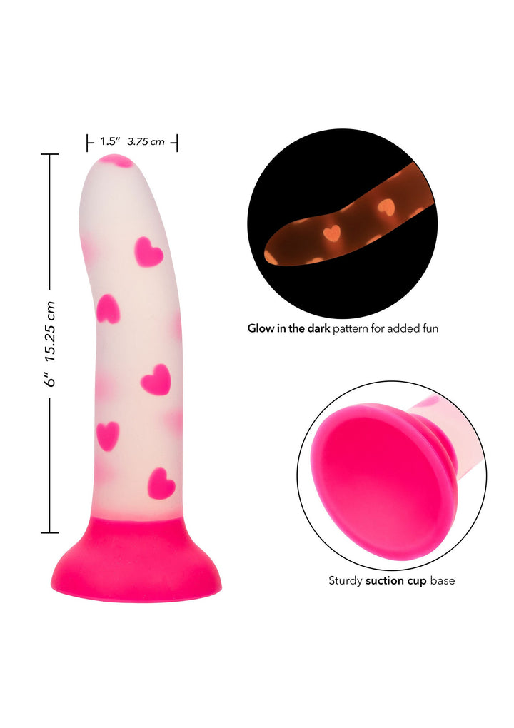 CalExotics Glow Stick Heart dildo