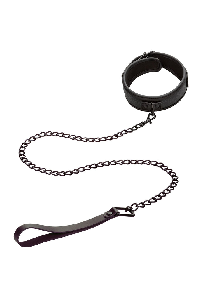CalExotics Nocturnal Collar & Leash halsband en riem