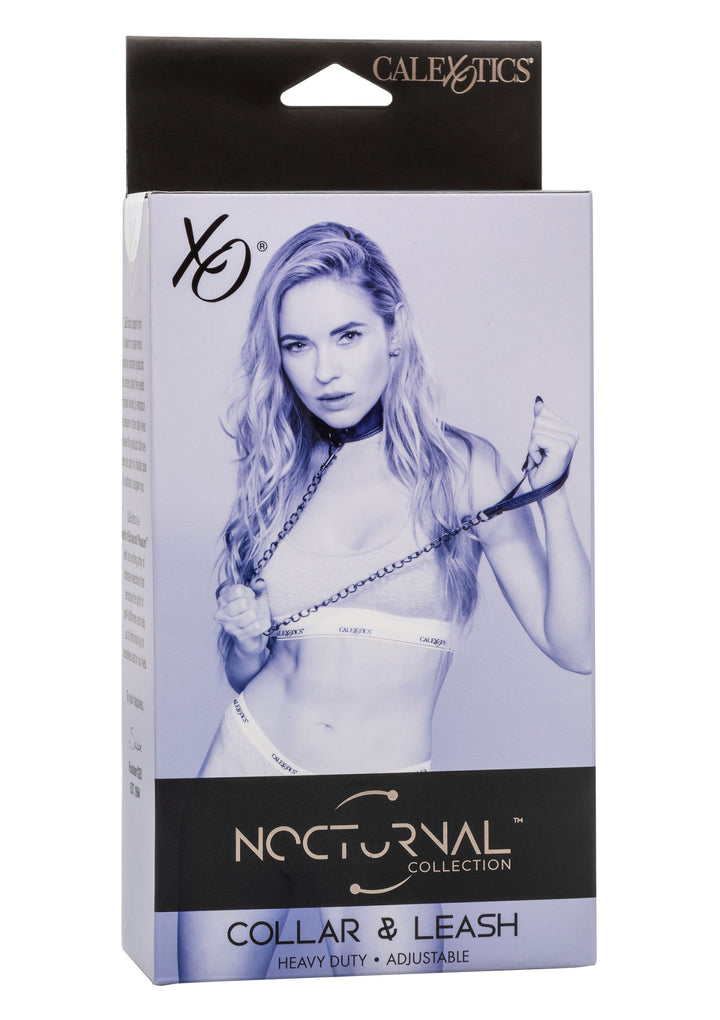 CalExotics Nocturnal Collar & Leash halsband en riem
