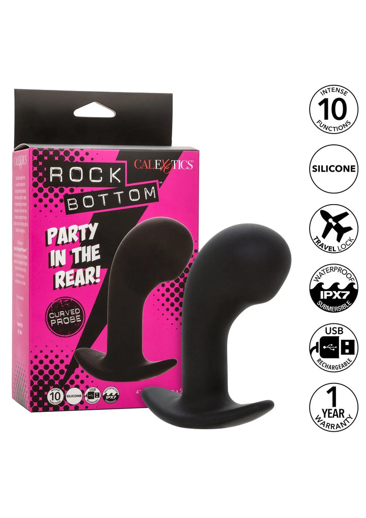 Rock Bottom Curved Probe | Buttplug - CalExotics | SIN&LACE