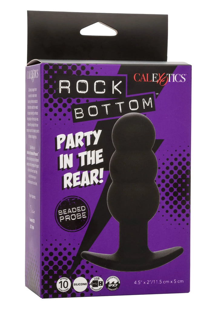 Rock Bottom Beaded Probe | Buttplug - CalExotics | SIN&LACE