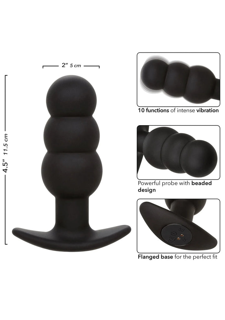 Rock Bottom Beaded Probe | Buttplug - CalExotics | SIN&LACE