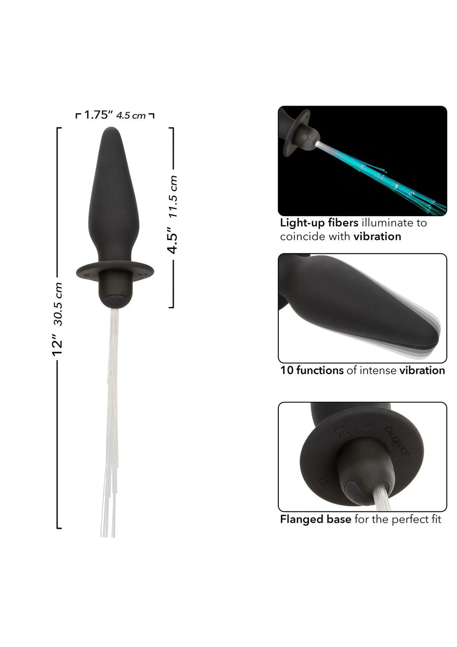Vibrerende Light Up anale probe | Buttplug - CalExotics | SIN&LACE
