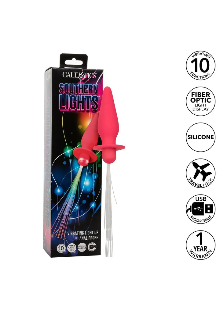 Vibrerende Light Up anale probe | Buttplug - CalExotics | SIN&LACE