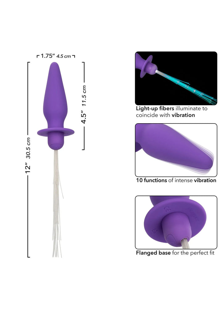 Vibrerende Light Up anale probe | Buttplug - CalExotics | SIN&LACE