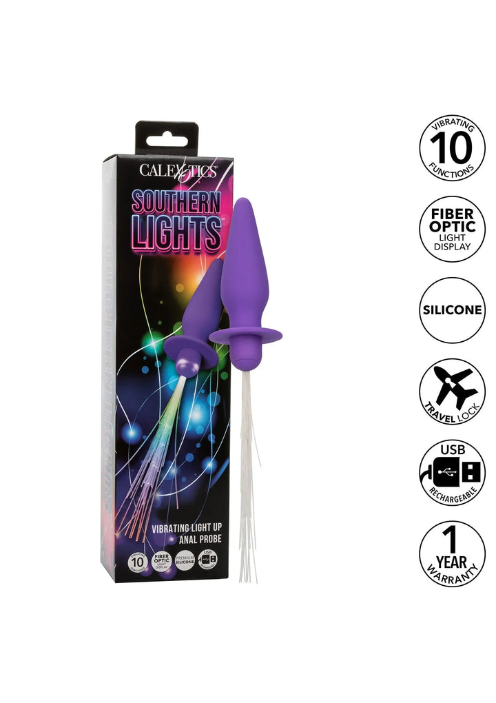 Vibrerende Light Up anale probe | Buttplug - CalExotics | SIN&LACE
