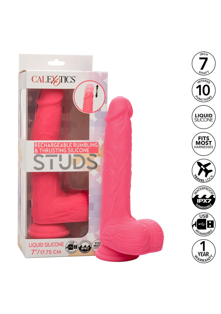 Rumbling & Thrusting Studs - Roze - afbeelding 5
