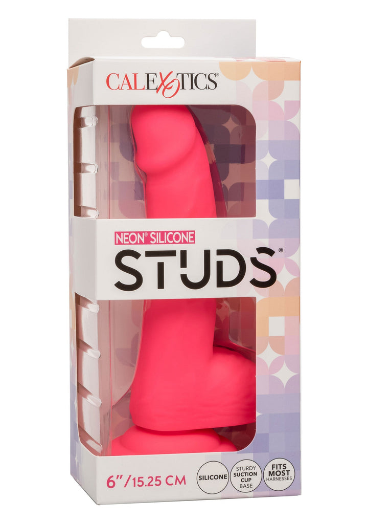 Neon Silicone Studs 6 inch - Roze - afbeelding 6