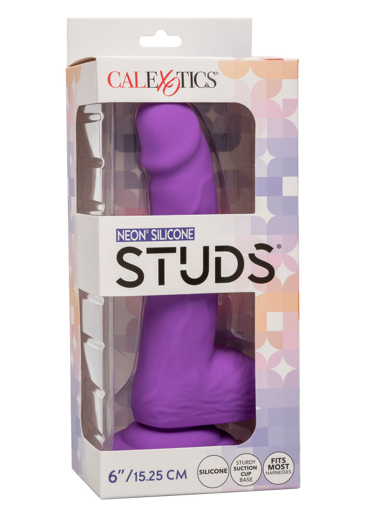 Neon Silicone Studs 6 inch - Paars - afbeelding 21