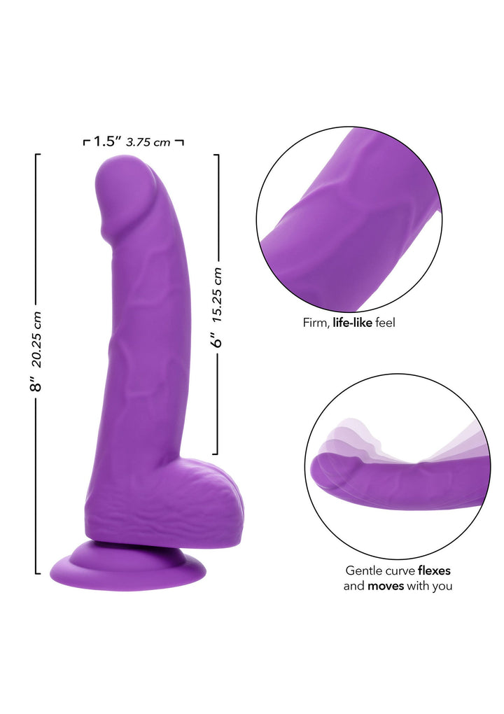 Neon Silicone Studs 6 inch - Paars - afbeelding 28