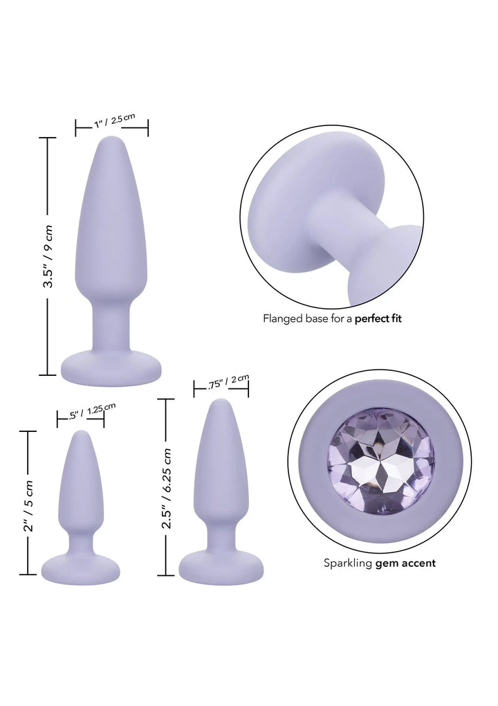 Crystal Booty kit | Buttplug - CalExotics | SIN&LACE