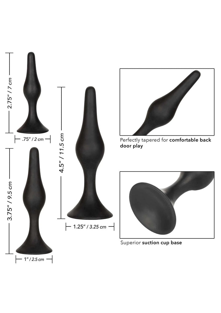 Siliconen Anal Starter kit | Buttplug - CalExotics | SIN&LACE
