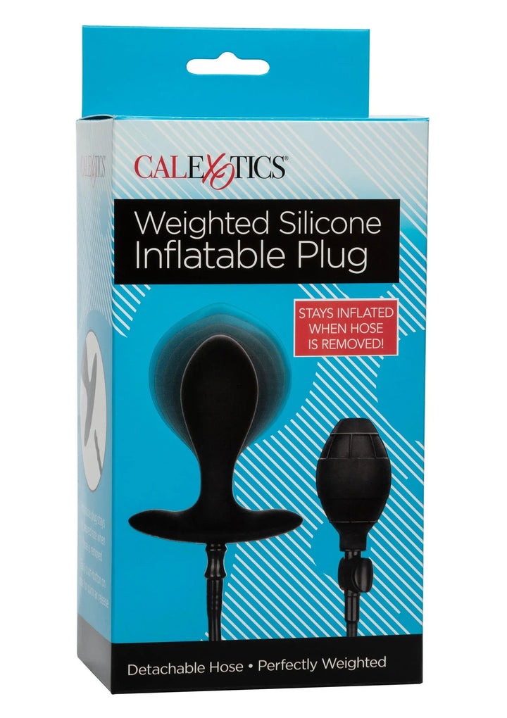 CalExotics Silicone opblaasbare Plug | Opblaasbare Buttplug - CalExotics | SIN&LACE