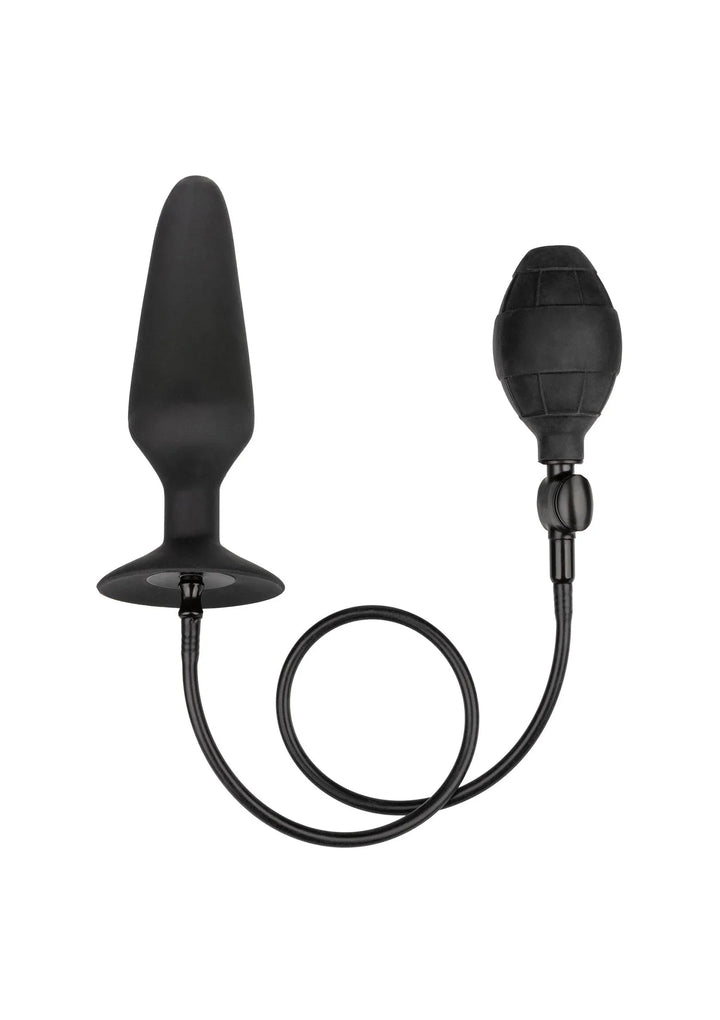 CalExotics XL Silicone opblaasbare Plug | Opblaasbare Buttplug - CalExotics | SIN&LACE